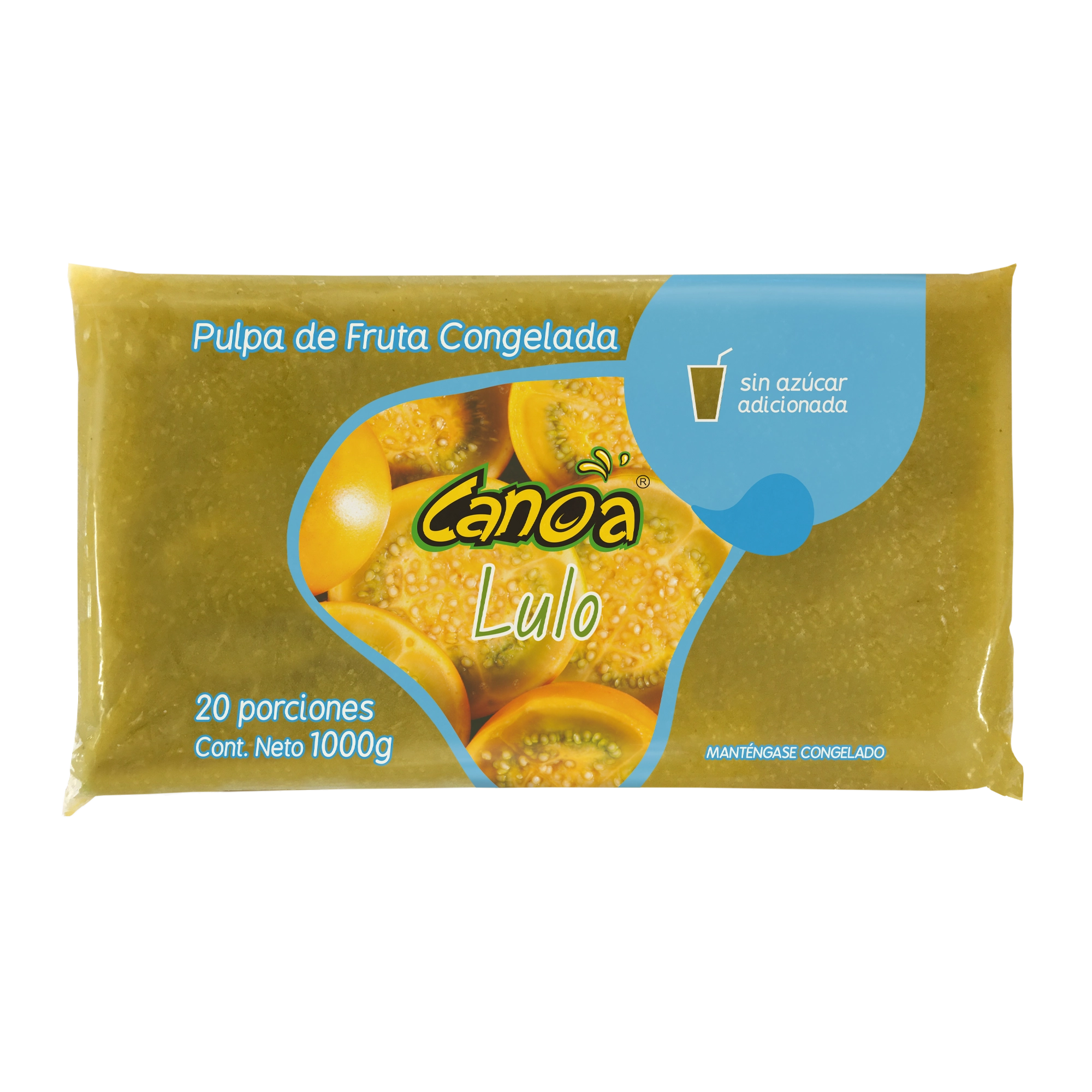 PULPA DE FRUTA CANOA LULO 1000G