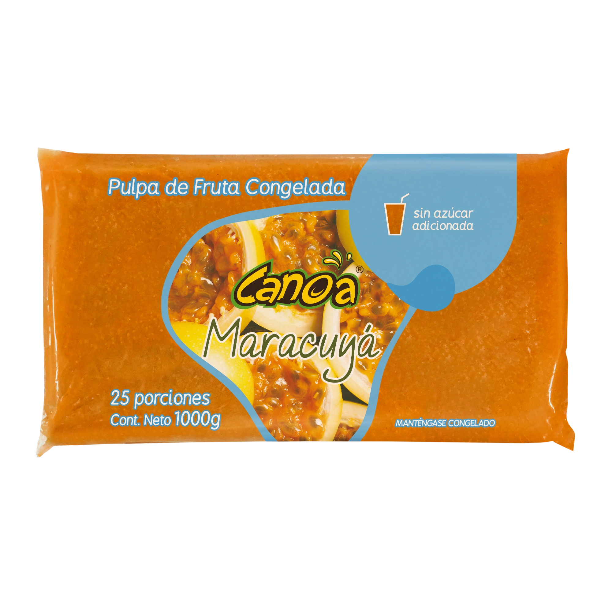 PULPA DE FRUTA CANOA MARACUYA 1000G