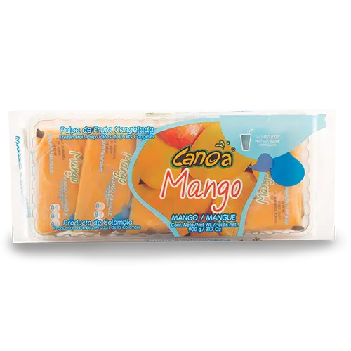 PULPA DE FRUTA CANOA MANGO BOLSA 90GX10U