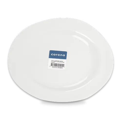 PLATO CORONA PANDO AMERICANA BLANCO 18CM