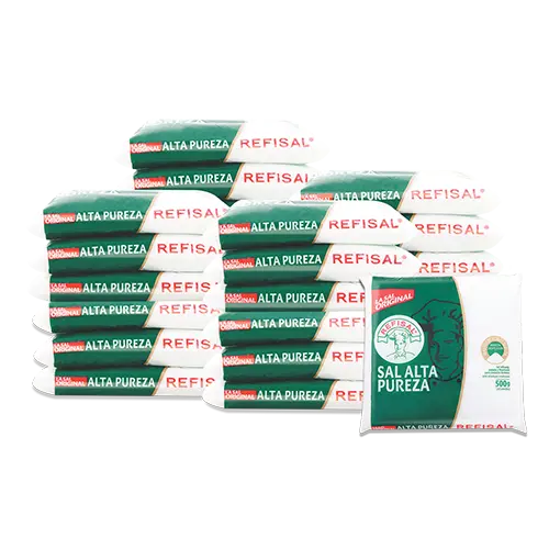 Paca Sal Refisal Alta Pureza 500 g X25U