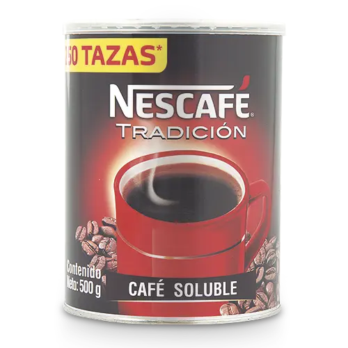 Cafe Instantaneo Nescafe Tradicional Lata Polvo 500 g