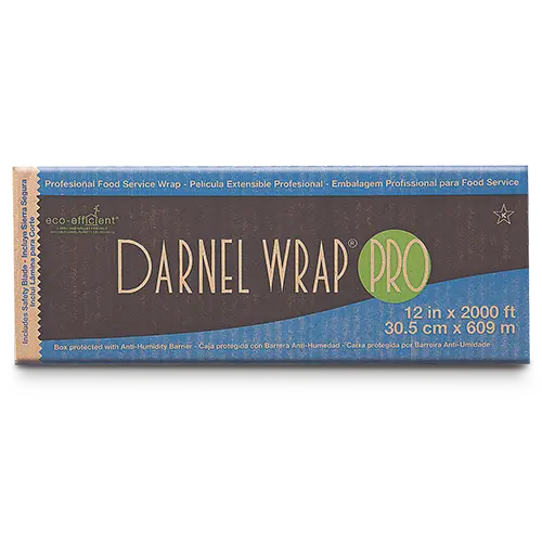 PELICULA EXTENSIBLE DARNEL TRANSPARENTE 30CMX609M