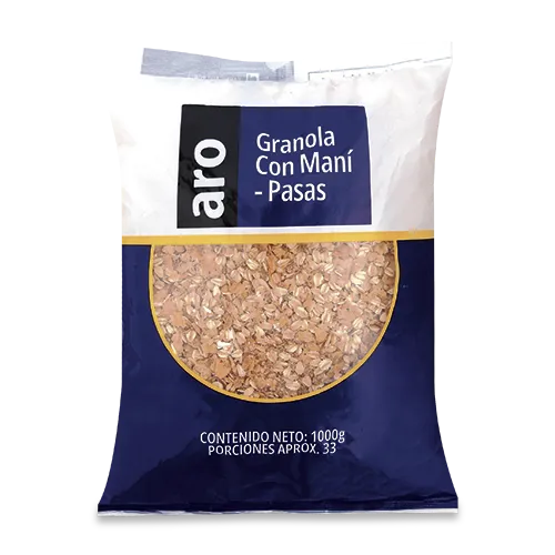 GRANOLA ARO MANI CON PASAS 1KG