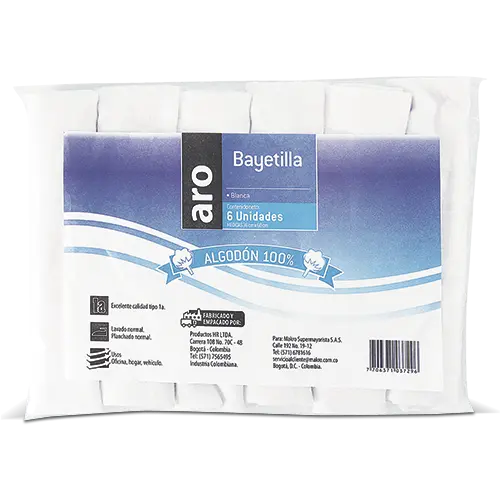 BAYETILLA ARO BLANCA 36-60CMX6U