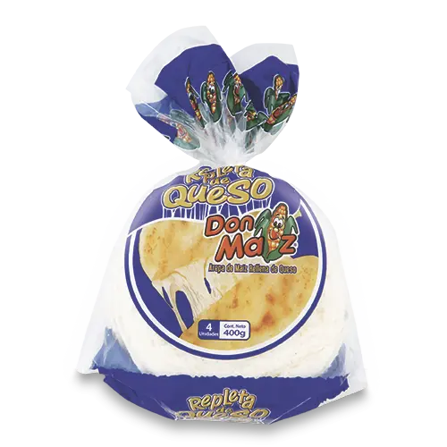 AREPA DON MAIZ RELLENA QUESO 400GEN4U