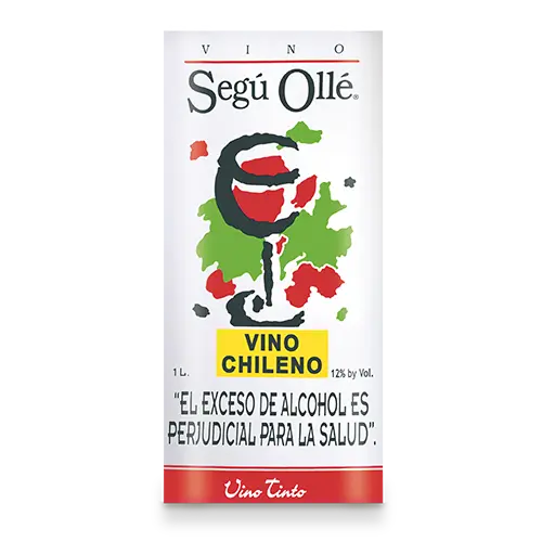 VINO SEGU OLLE CHILENO TINTO 1000ML