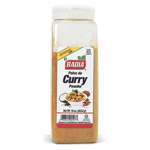 CURRY BADIA EN POLVO 453.6G