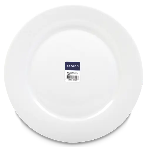 PLATO CORONA ACTUALITE BLANCO 27CM