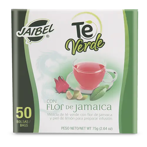Te Verde Jaibel Con Flor De Jamaica 75Gen50U