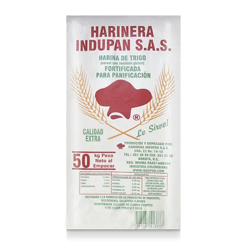Harina Trigo Indupan 50 kg