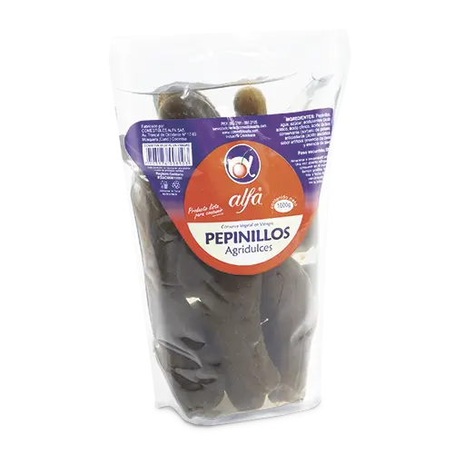 Pepinillo Alfa Agridulce Bolsa 1000 g