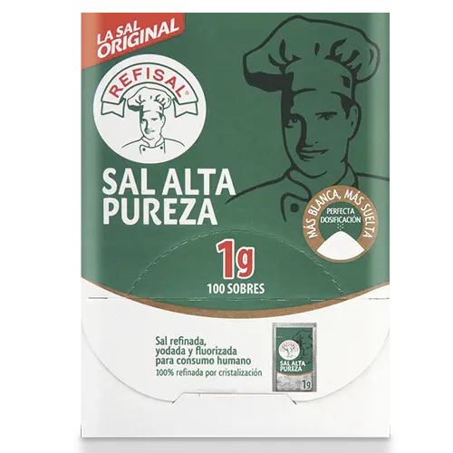 SAL REFISAL ALTA PUREZA 1GX100U