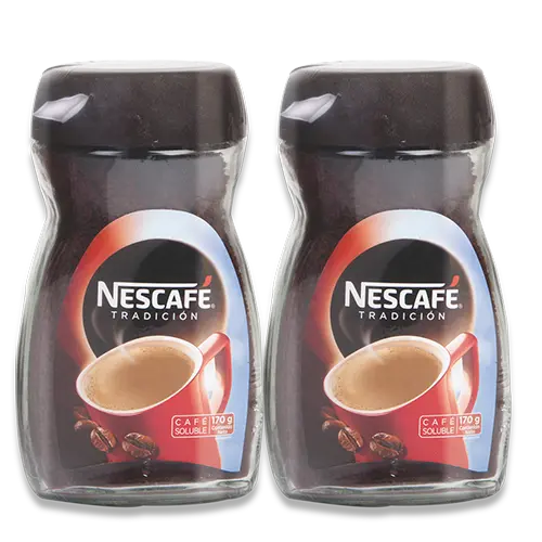 Cafe Instantaneo Nescafe Tradicional Polvo 170 g X 2U