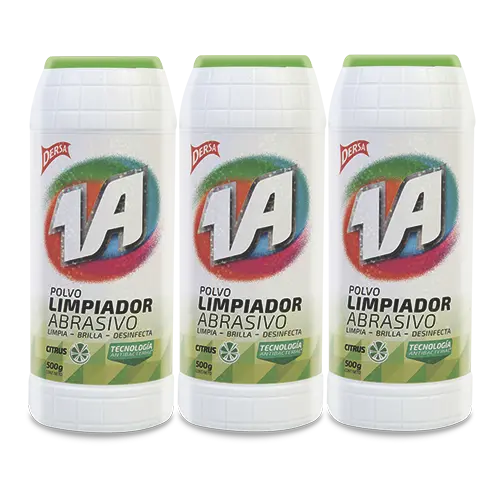 LIMPIADOR POLVO 1-A LIMON 500GX3U