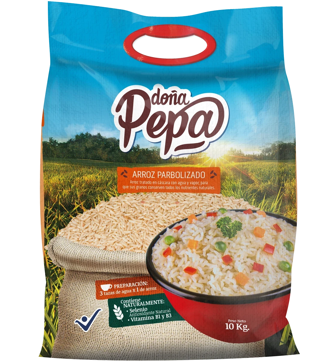 Arroz Parbolizado Dona Pepa 10 kg