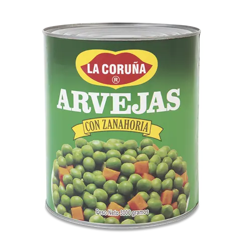 Arveja Con Zanahoria La Coruna Lata 3000 g