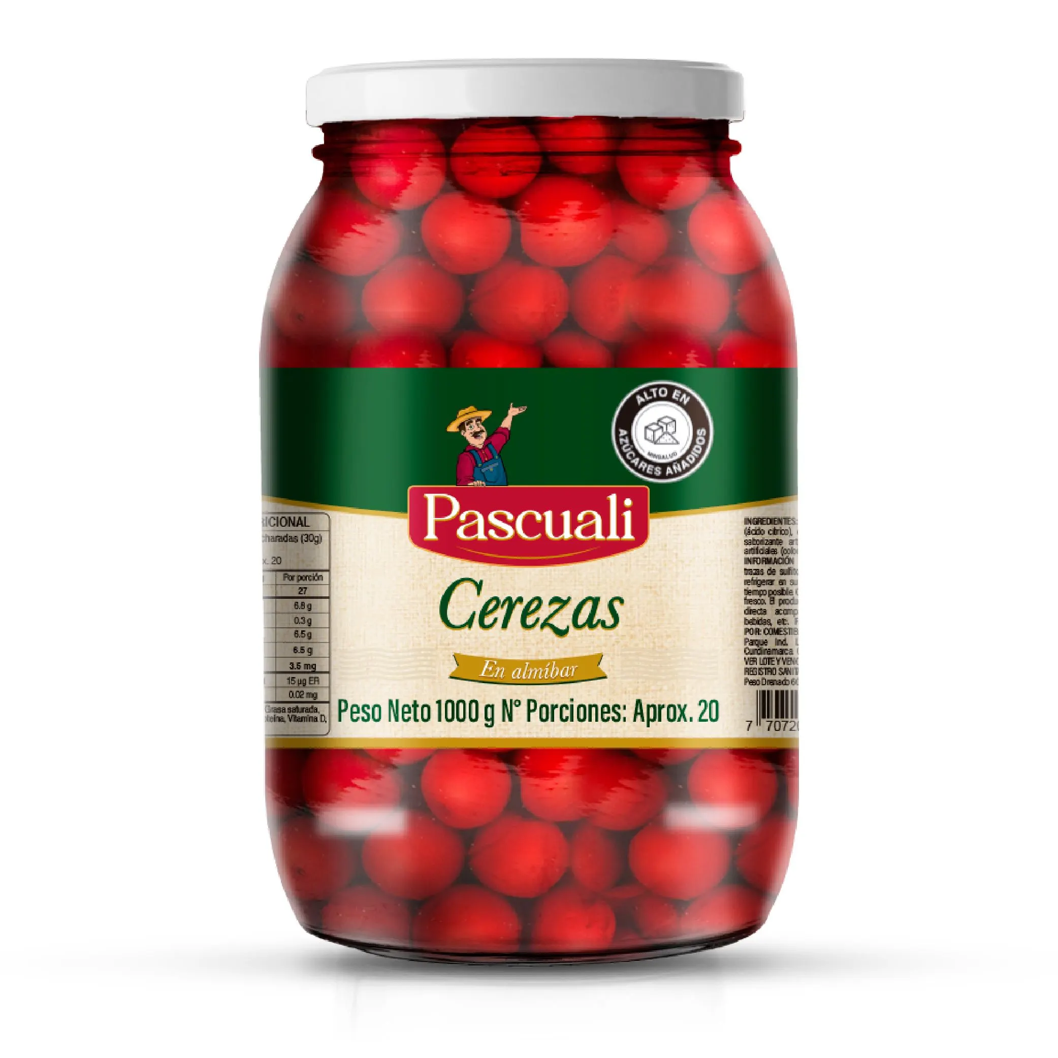 Cereza Pascuali Frasco 1000 g