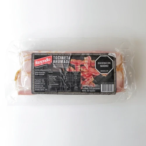 Tocineta La Fazenda Ahumada 1000 g