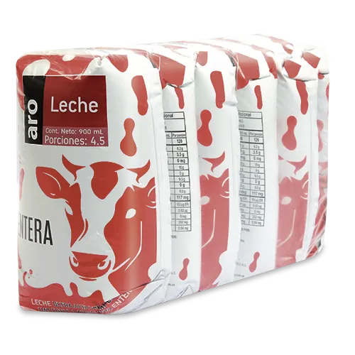 Paca Leche Uat Uht Entera Aro 900Mlx6U
