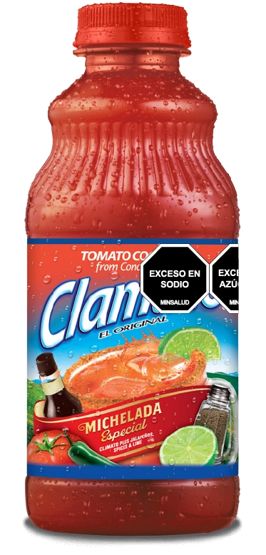 Coctel Clamato De Tomate Michelada 32Oz